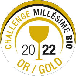 Challenge Millésime Bio Médaille d’or 2022
